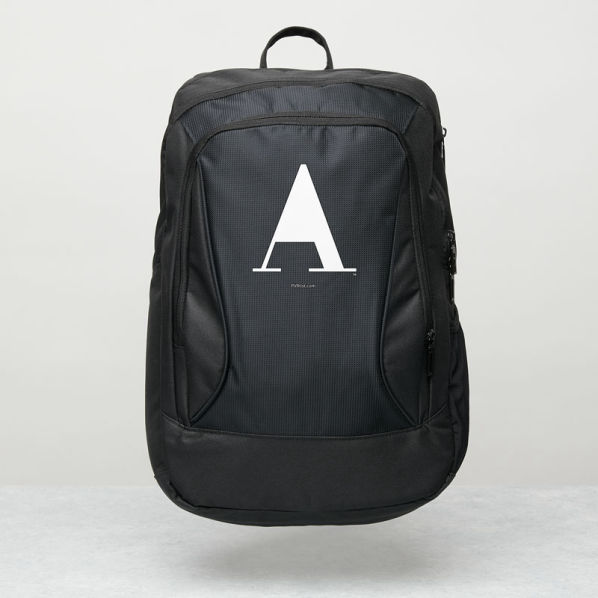 Peace symbol backpack.