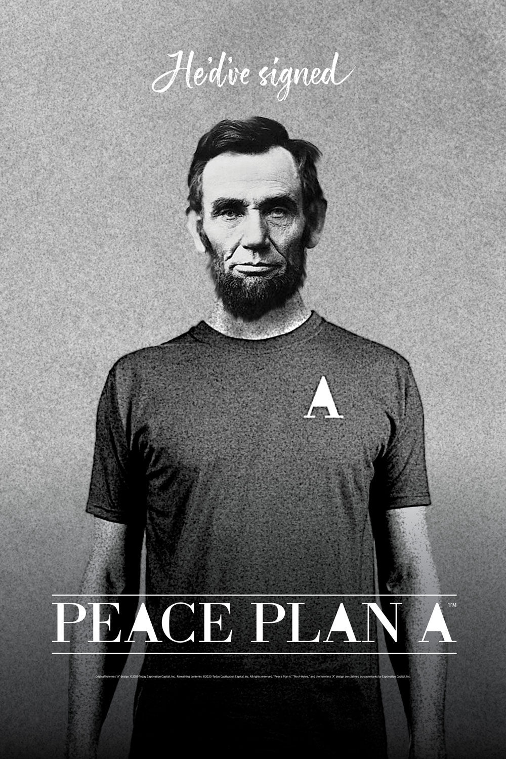 Abraham Lincoln poster.